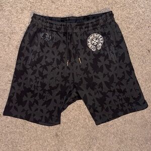 Chrome Hearts Logo Patch Shorts ‘Black’
